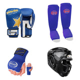6-12 Years Gym Boxing Kit with Start 6oz Gloves