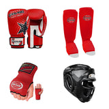 6-12 Years Gym Boxing Kit with Start 6oz Gloves