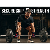 Farabi Power Hook Weight Lifting Bar Straps Gripper