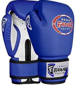 Farabi Kids Boxing Gloves Tron for Boys and Girls 4-oz