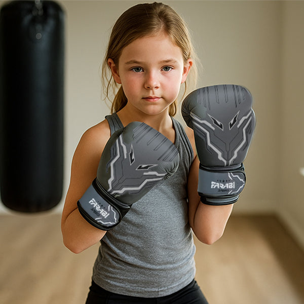 Farabi Kids 6oz FKG Boxing Gloves for Youth Ages 5-10 Years