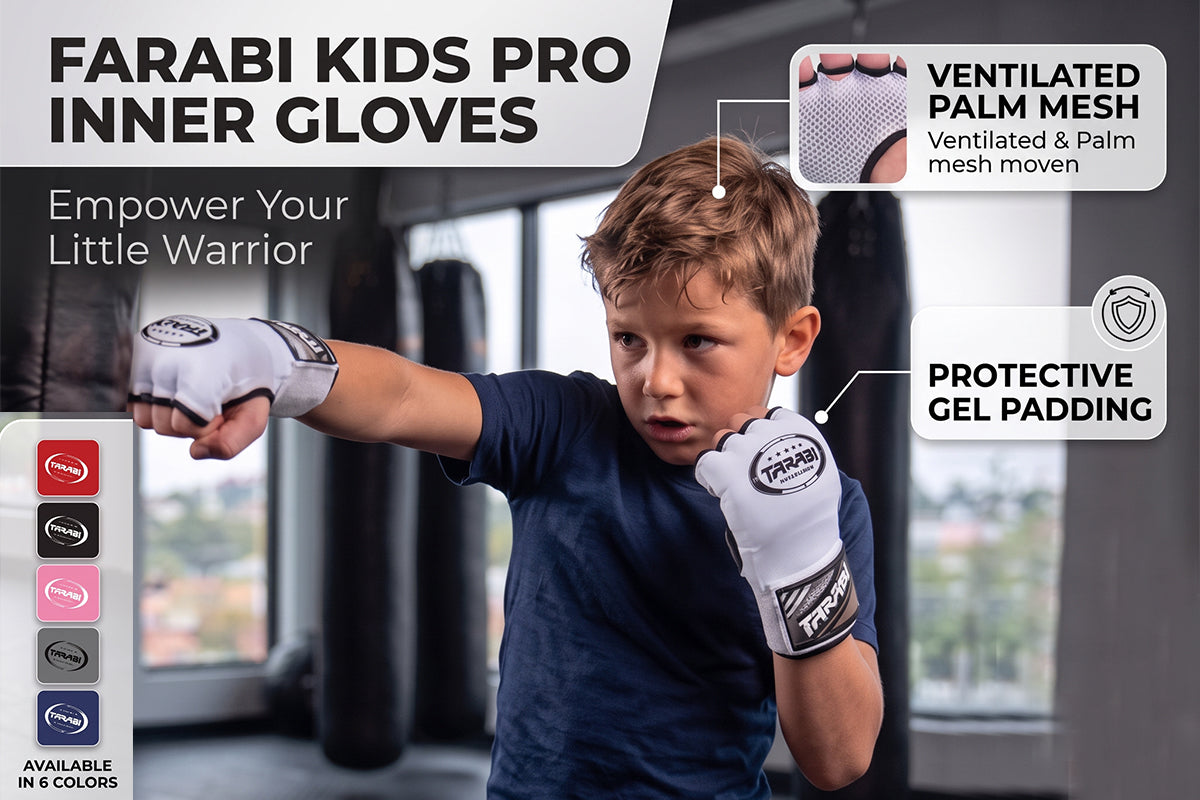 Farabi Kids Boxing Inner Gloves - gallery image