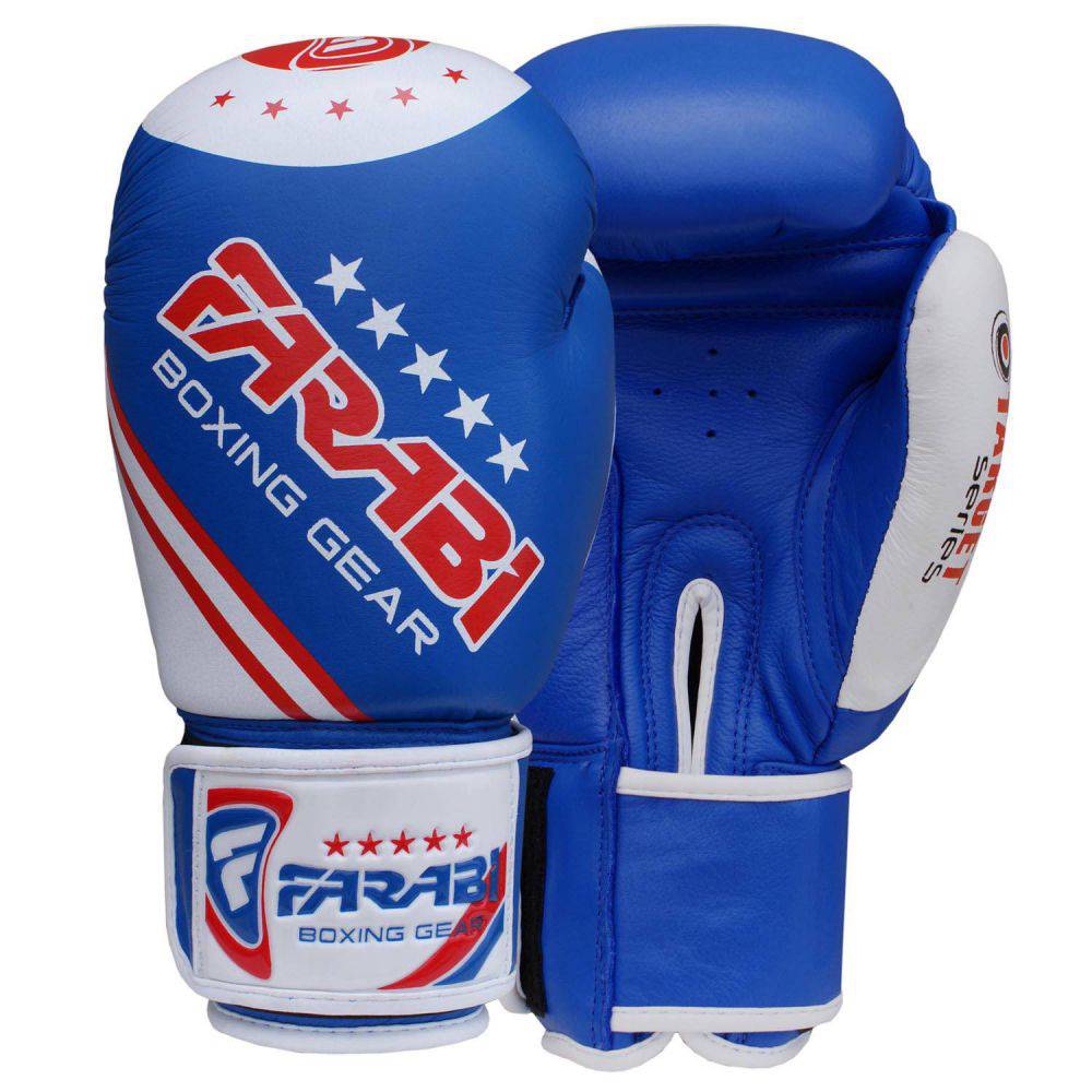 Farabi Boxing Gloves B4 Target Genuine Leather