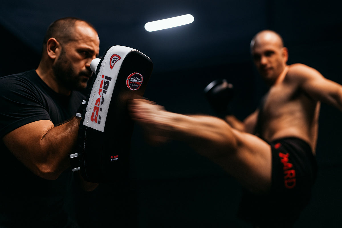 Farabi Sports Muay Thai Pad Flame - 1 Pad Only - gallery image
