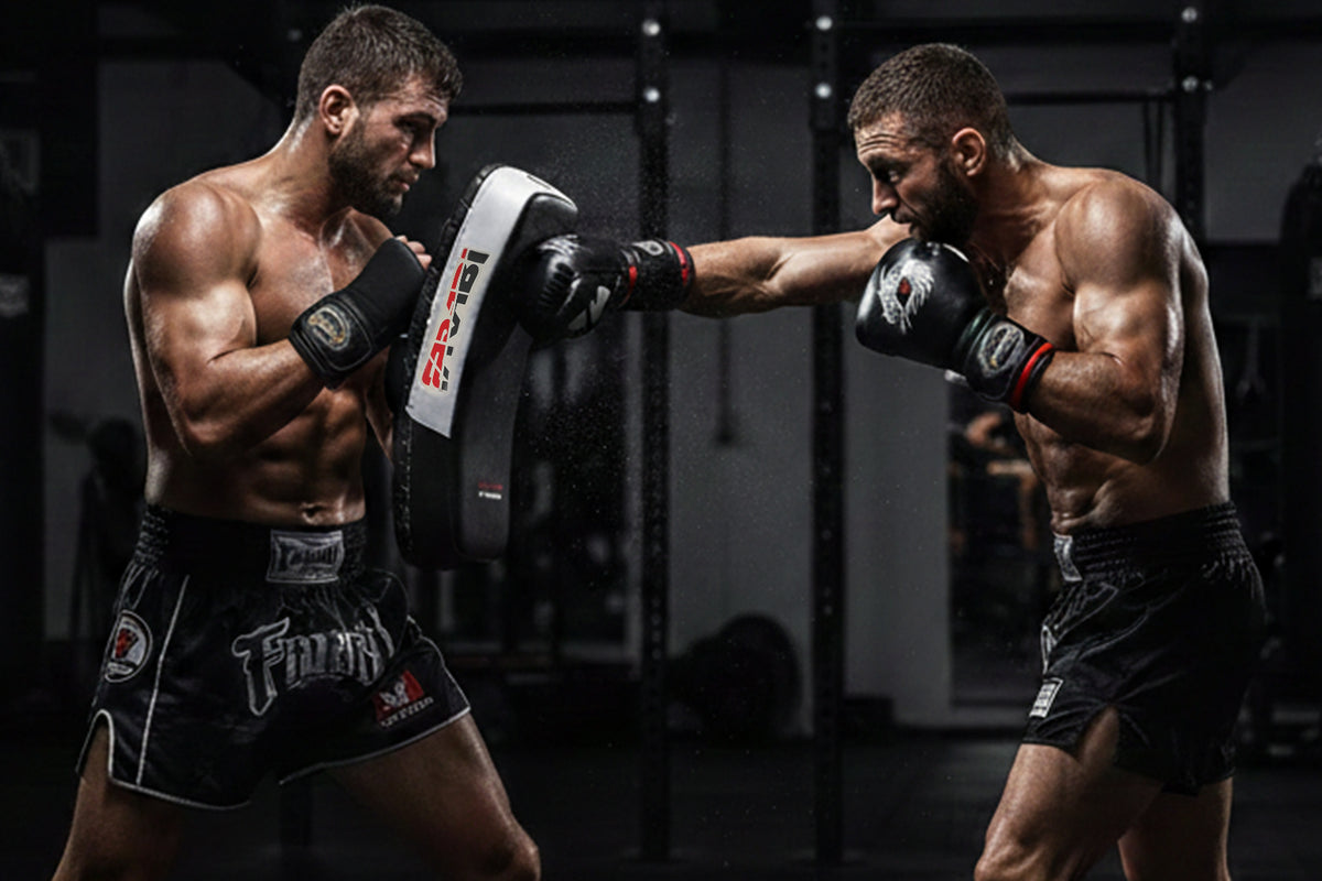 Farabi Sports Muay Thai Pad Flame - 1 Pad Only - gallery image